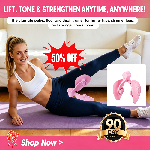 🔥 50% OFF Today 💪 Pelvic Floor Trainer – Help Support Bladder Control & Tone Inner Thighs-8YF7