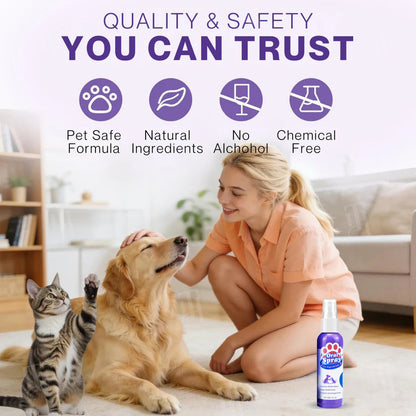 🐱🦷Yegbong Pet Dental Cleaning Spray for Dogs & Cats, Removes Plaque & Stains, Freshens Breath, Oral Care Spray-8SA8