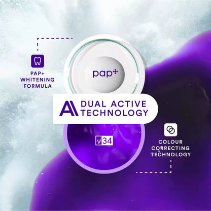 Purple Teeth Whitening Strips，Safe for Enamel - Non Sensitive Teeth Whitening - Peroxide-Free-8SA8