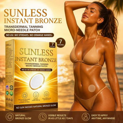 ☀️ 𝐒𝐮𝐧𝐥𝐞𝐬𝐬 𝐈𝐧𝐬𝐭𝐚𝐧𝐭 𝐁𝐫𝐨𝐧𝐳𝐞 𝐓𝐚𝐧𝐧𝐢𝐧𝐠 𝐌𝐢𝐜𝐫𝐨𝐧𝐞𝐞𝐝𝐥𝐞 𝐏𝐚𝐭𝐜𝐡 🇺🇸 🤎 𝐕𝐢𝐬𝐢𝐛𝐥𝐞 𝐁𝐫𝐨𝐧𝐳𝐞 𝐆𝐥𝐨𝐰 𝐢𝐧 𝟕 𝐃𝐚𝐲𝐬-8JX3