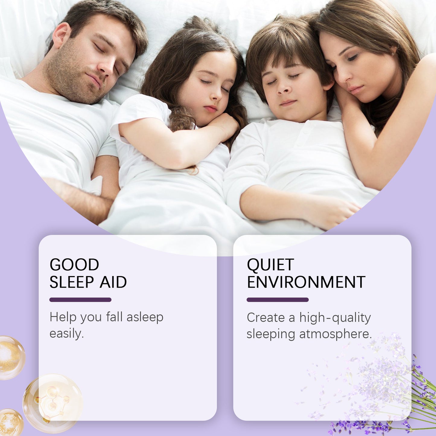 🌿Night Calm Mist🟣Lavender Sleep Spray-8JX3