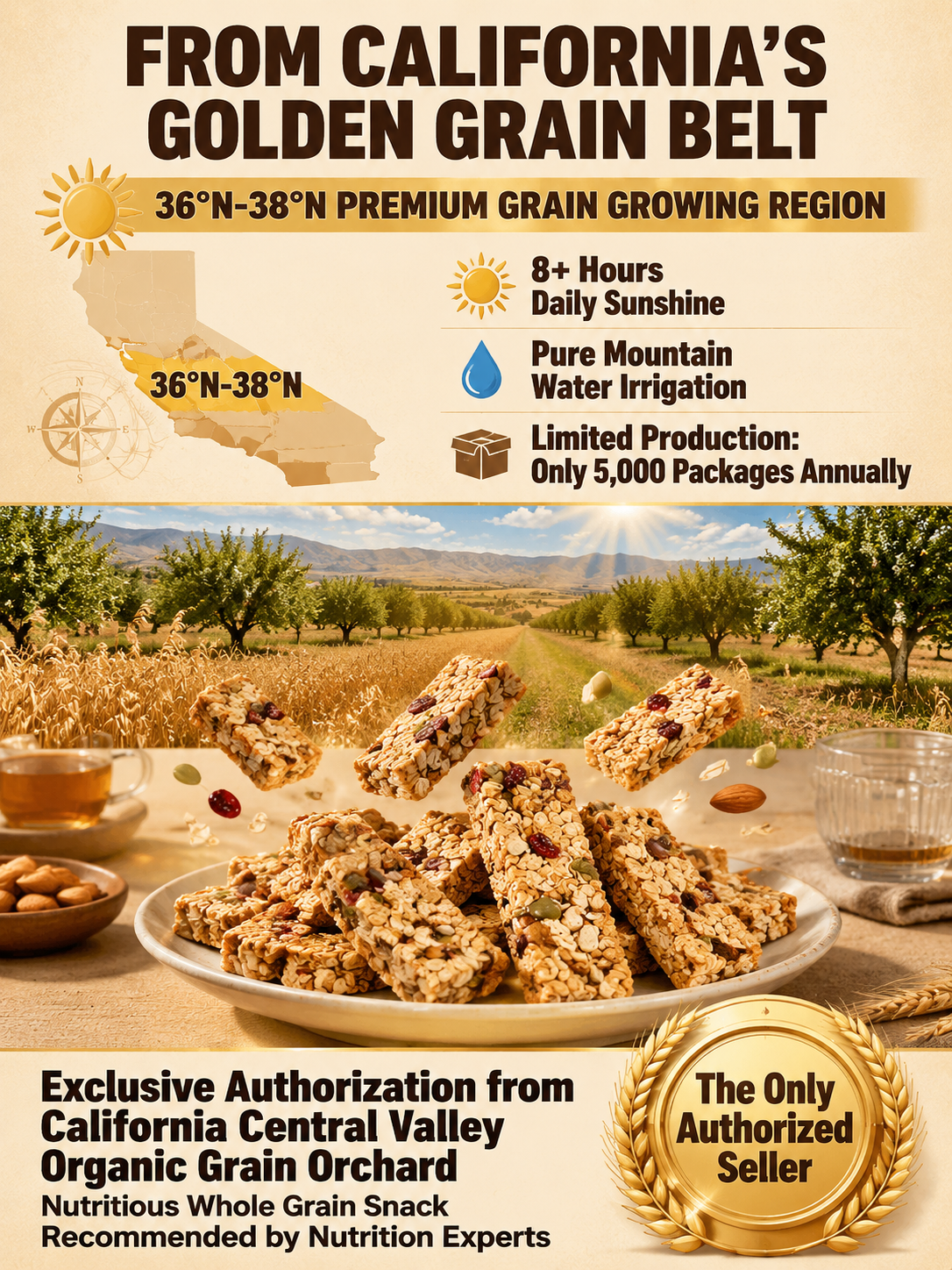 🥚Oat Protein Granola Bars Low Calorie Snack-Ray