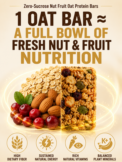 🥚Oat Protein Granola Bars Low Calorie Snack-Ray