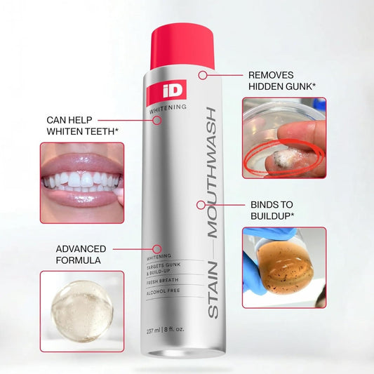 Advanced Stain-Lifting Whitening Mouthwash: Visible Debris Removal & Fresh Breath-8RH7
