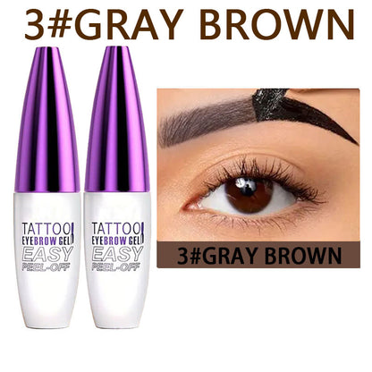 🔥Hot  | 30k+ Sold✅🎨Easy Peel-Off Eyebrow,Gel- &Sweatproof, Long-Lasting Black or Brown TattooTint- Enjoy easy eyebrow styling-8SA8