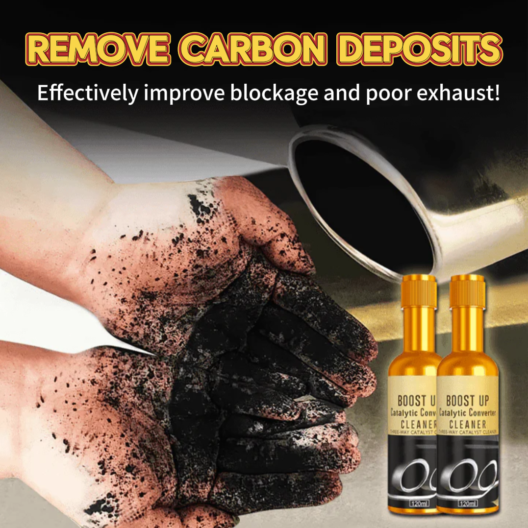【👍Newly Upgraded💥|Over 20k+ Sold】🚗Car Catalytic Converter Cleaner , Engine Internal Cleaning, Removes Exhaust Carbon Buildup--8SA8