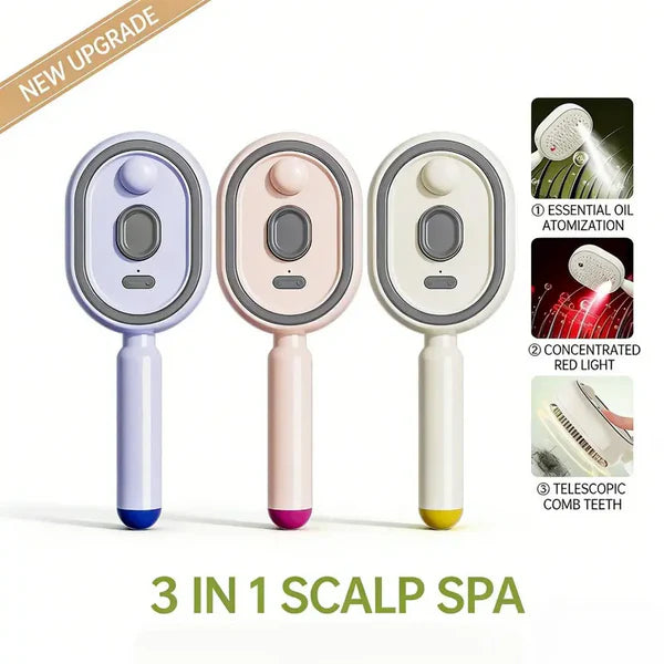 🔥Last Day Sale 50% OFF🔥Electric Spray Air Cushion Massage Comb💆‍♀️✨-8JX3