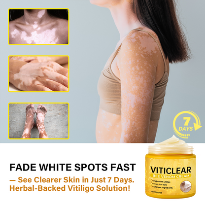 🐝🔥 BEST SELLER 50% OFF ✨ VitiClear Bee Venom Cream Ultra–Improve Skin Pigmentation, Natural Formula, Suitable for All Skin-8YF7