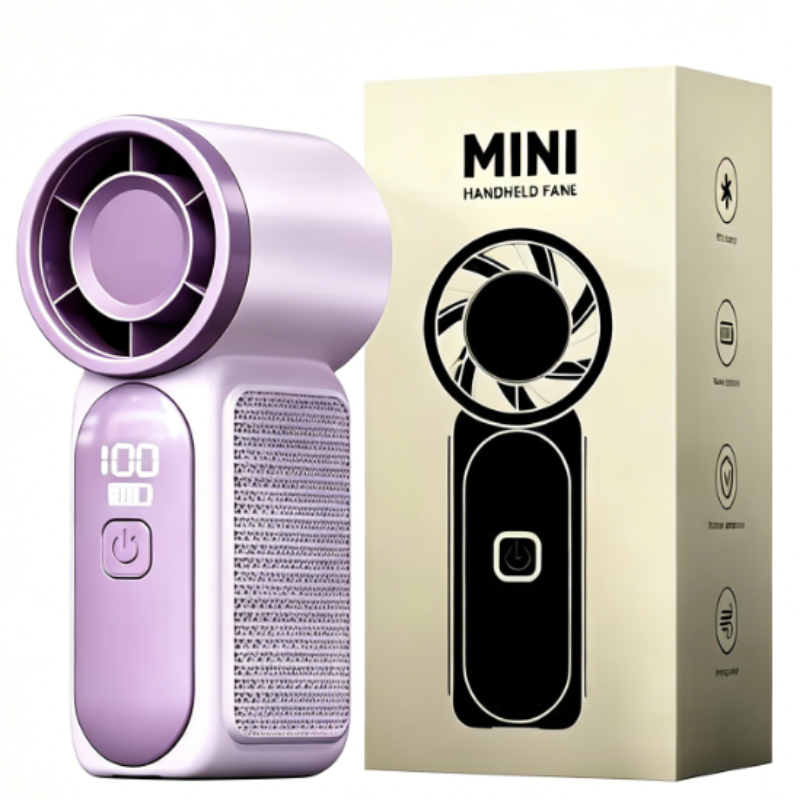 ❄️ Up to 50% OFF 🌬️ Handheld Semiconductor Cooling Fan – Portable Ice-Cold Rechargeable Mini Fan-8YF7