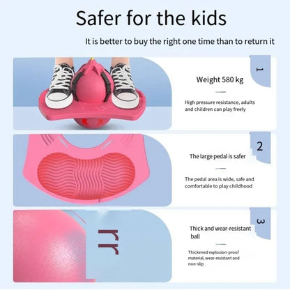 🤩Fun Sport Gift Kids Balance Jumping Play Ball For Children✨|Keep Kids Away From Screen Time, Enjoy Outdoor Sports💪-8HJ9