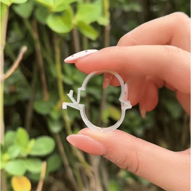 🥦🌽Secured Plastic Plant Clips🥕| Reusable Vine & Stem Support, Weatherproof Garden Clips for Tomato, Cucumber & Climbing Plants🥒🍅-8HJ9