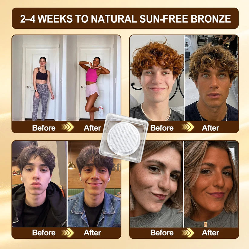 ☀️ 𝐒𝐮𝐧𝐥𝐞𝐬𝐬 𝐈𝐧𝐬𝐭𝐚𝐧𝐭 𝐁𝐫𝐨𝐧𝐳𝐞 𝐓𝐚𝐧𝐧𝐢𝐧𝐠 𝐌𝐢𝐜𝐫𝐨𝐧𝐞𝐞𝐝𝐥𝐞 𝐏𝐚𝐭𝐜𝐡 🇺🇸 🤎 𝐕𝐢𝐬𝐢𝐛𝐥𝐞 𝐁𝐫𝐨𝐧𝐳𝐞 𝐆𝐥𝐨𝐰 𝐢𝐧 𝟕 𝐃𝐚𝐲𝐬-8JX3