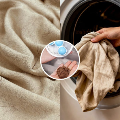 🧺 Up to 50% OFF ✨ Washing Machine Hair Catcher Filter – Floating Lint & Pet Hair Removal Laundry Ball-8YF7