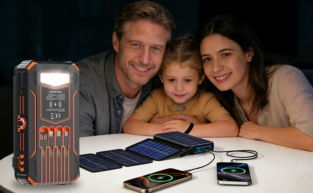 🔥Limited-Time 50% OFF & Free Shipping🔥Solar Foldable Power Bank-8JX3
