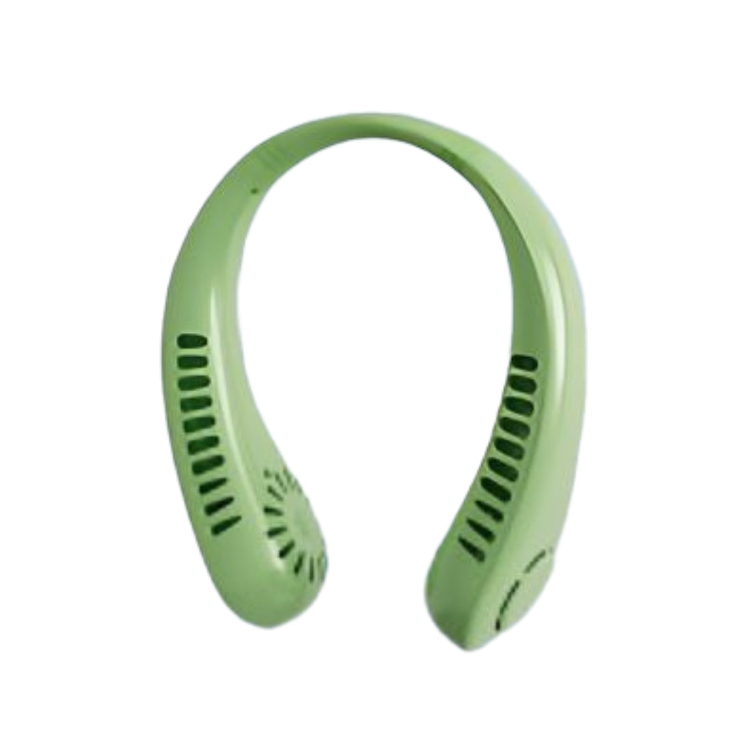 😻Bladeless Neck Fan💨|360° Vortex Cooling Wearable Personal Fan, 220g Ultra-Light 25dB Quiet Hands-Free Fan, Safe For Long Hair😘-8HJ9