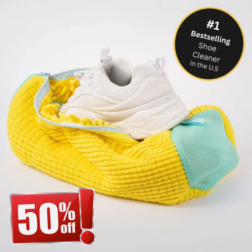 ✨Shoe Washing Bags for Washing Machine🥾|Durable Mesh Laundry Bags with Auto-Lock Zipper🔗Protect Sneakers in Washer👟-8HJ9