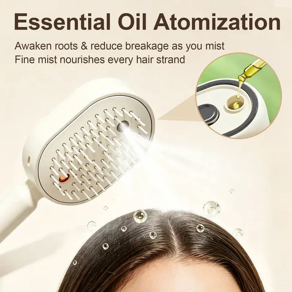 🔥Last Day Sale 50% OFF🔥Electric Spray Air Cushion Massage Comb💆‍♀️✨-8JX3