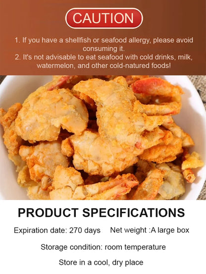 Alaskan Snow Crab Ready-to-EatCrispy Crab-Ray