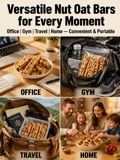 🥚Oat Protein Granola Bars Low Calorie Snack-Ray