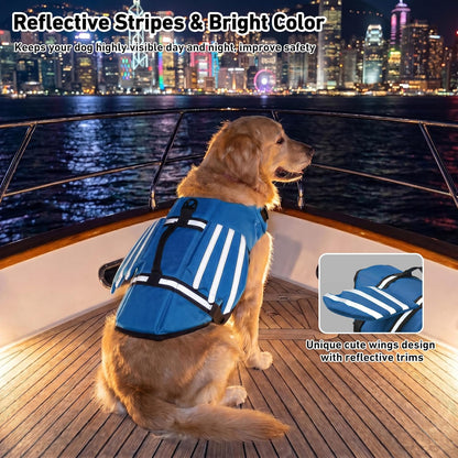 🔥 Best Seller 🐶Dog Life Jacket | Maximum Buoyancy & Ultimate Water Safety-8YF7