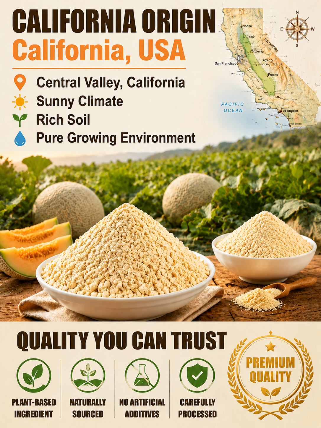 🍈 Premium Seed Powder Blend | Smooth Taste, Easy Nutrition-Ray