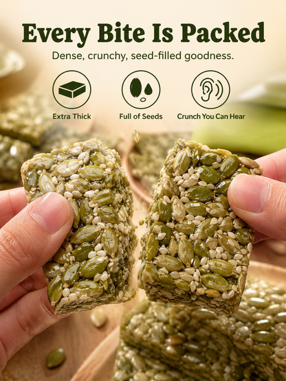 Pumpkin seed brittle – naturally strengthens the kidneys and protects the bladder from the inside out-Ray