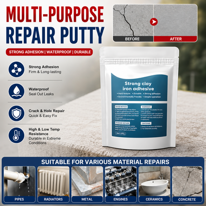 🔥 50% OFF Today 🛠️ High-Strength Repair Clay – Fix, Fill & Restore Almost Anything-8YF7