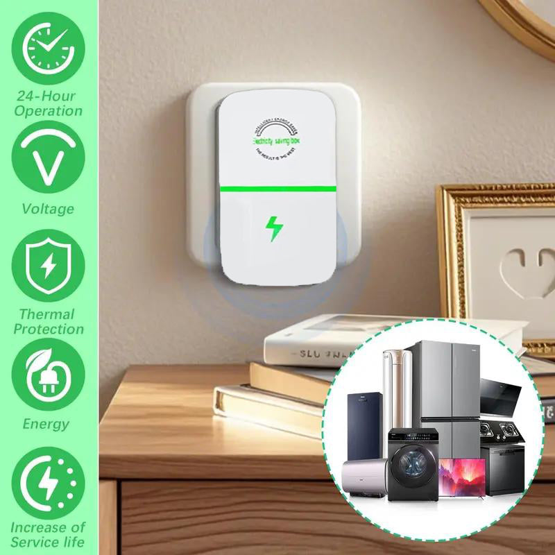 🔥Energy Saver Plug-In Power Box with US Plug 2026 Updated Design-8YF7