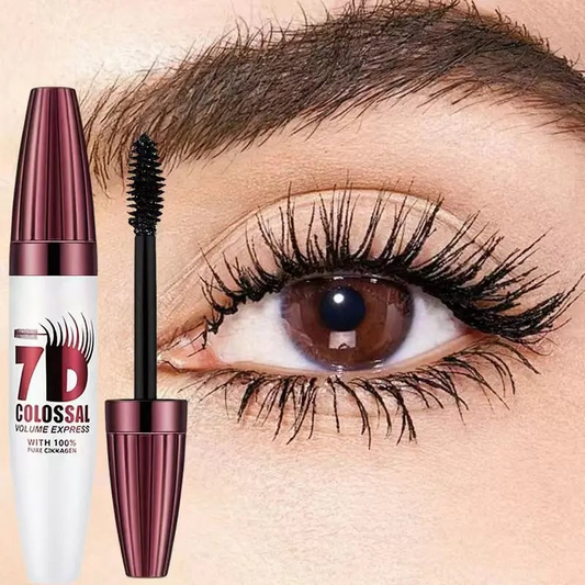 7D Waterproof Mascara - 24H Long Lasting Volume & Curl, Smudge-Proof Lift for Natural False Lash Look-8CR5