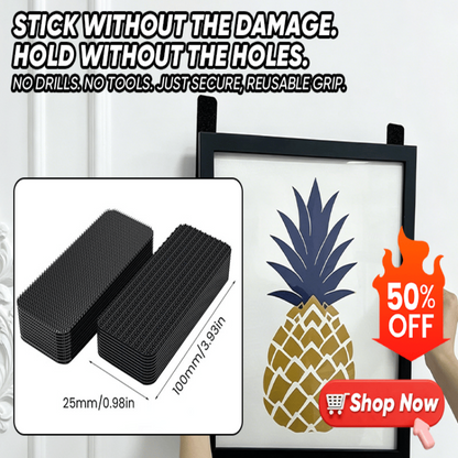 🔥 Up to 50% OFF 🛠️ Heavy-Duty Hook & Loop Adhesive Tape – Strong Double-Sided Sticky Mounting Strips-8YF7