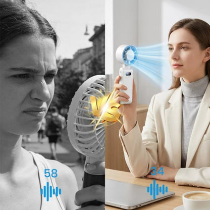 ❄️ Up to 50% OFF 🌬️ Handheld Semiconductor Cooling Fan – Portable Ice-Cold Rechargeable Mini Fan-8YF7
