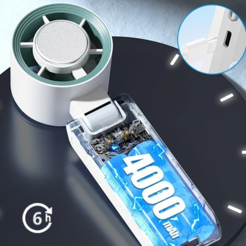 ❄️ Up to 50% OFF 🌬️ Handheld Semiconductor Cooling Fan – Portable Ice-Cold Rechargeable Mini Fan-8YF7