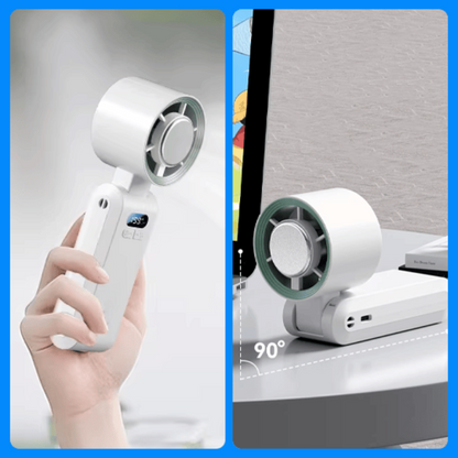 ❄️ Up to 50% OFF 🌬️ Handheld Semiconductor Cooling Fan – Portable Ice-Cold Rechargeable Mini Fan-8YF7