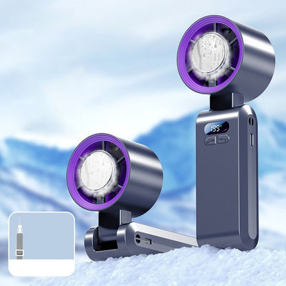❄️ Up to 50% OFF 🌬️ Handheld Semiconductor Cooling Fan – Portable Ice-Cold Rechargeable Mini Fan-8YF7