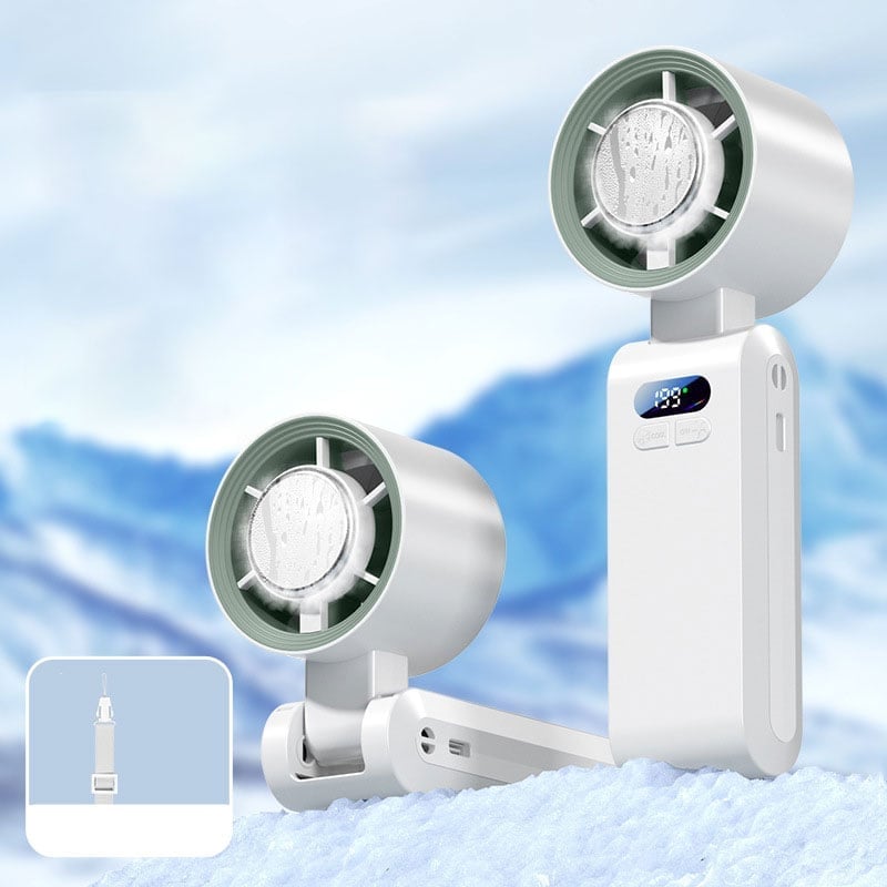 ❄️ Up to 50% OFF 🌬️ Handheld Semiconductor Cooling Fan – Portable Ice-Cold Rechargeable Mini Fan-8YF7