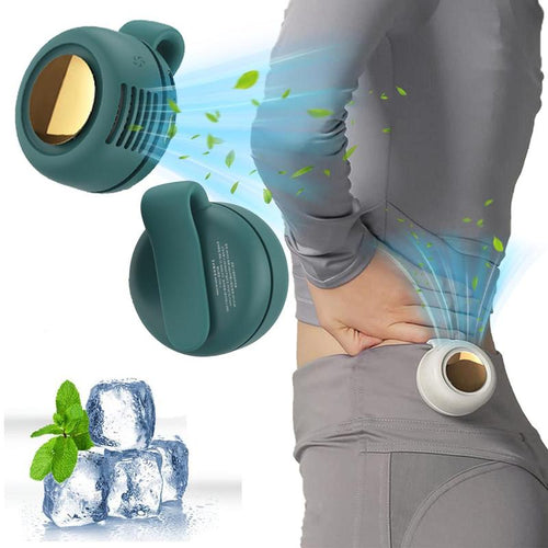 🥶 Little Whirlwind Clip Waist & Neck Fan ✨ – Hands-Free Portable Cooling Fan with Powerful Airflow-8CR5