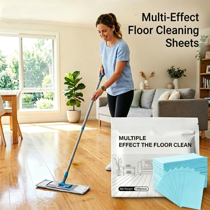 🧼 One Tablet Cleans Your Entire Home ✨ Multi-Surface Floor Cleaning Sheets-8YF7