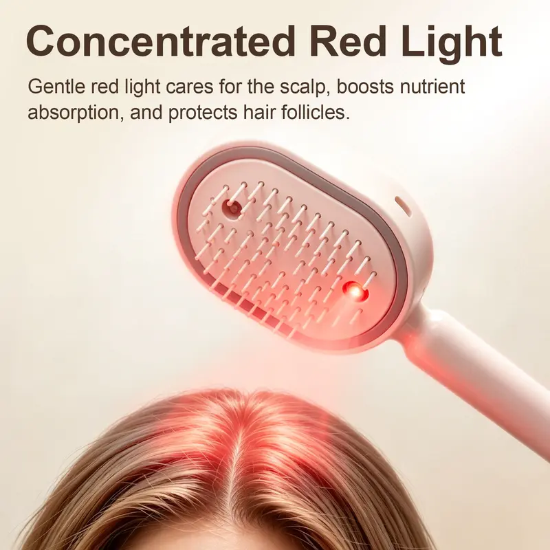🔥Last chance to grab it for 50% off🔥Electric Spray Air Cushion Massage Comb 🥇 – Relaxing Scalp Massage & Frizz-Free Hair Care-8CR5