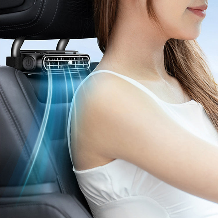 🌀💨Car Seat Velcro Fan: 3 Adjustable Speeds, USB Charging, Suitable For Cars, Golf Carts, And Travel RVs-8SA8