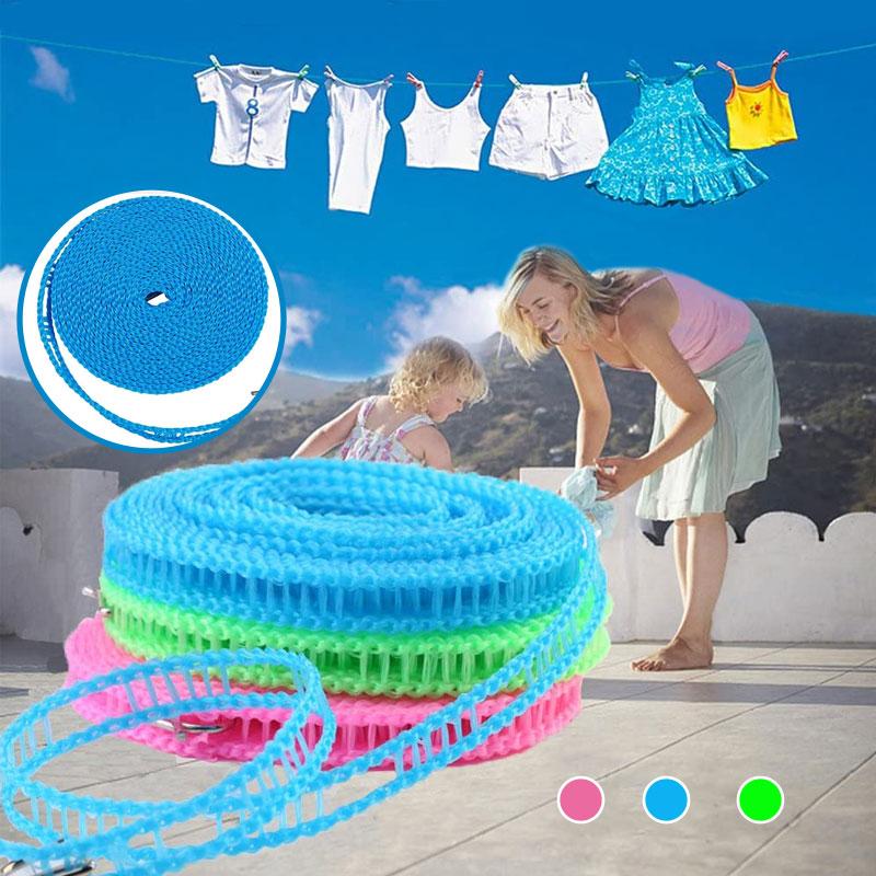 🔥Hot Sale - 50% OFF🔥Windproof Non-Slip Clothesline -8YF7