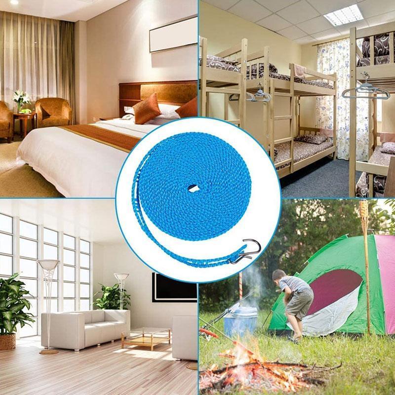 🔥Hot Sale - 50% OFF🔥Windproof Non-Slip Clothesline -8YF7