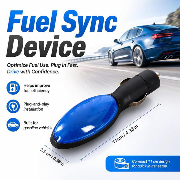 🚗 2026 New Upgrade FuelShark Fuel Sync Device – Automotive Gas Saver for Cars & Trucks, Spill Saver-8CR5