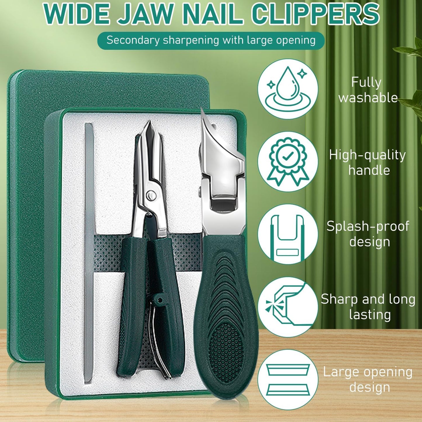 🔥 SELLING FAST 50% OFF ✂️ Eagle Beak Nail Clippers – Precision Trimming for Thick & Ingrown Nails-8YF7