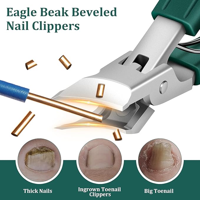🔥 SELLING FAST 50% OFF ✂️ Eagle Beak Nail Clippers – Precision Trimming for Thick & Ingrown Nails-8YF7