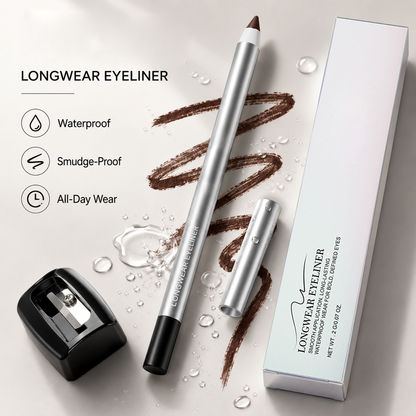 ✨⌚️24HR Waterproof Eyeliner Pencil💄– Smudge-Proof, Long-Lasting & Ultra-Smooth Precision Liner-8CR5