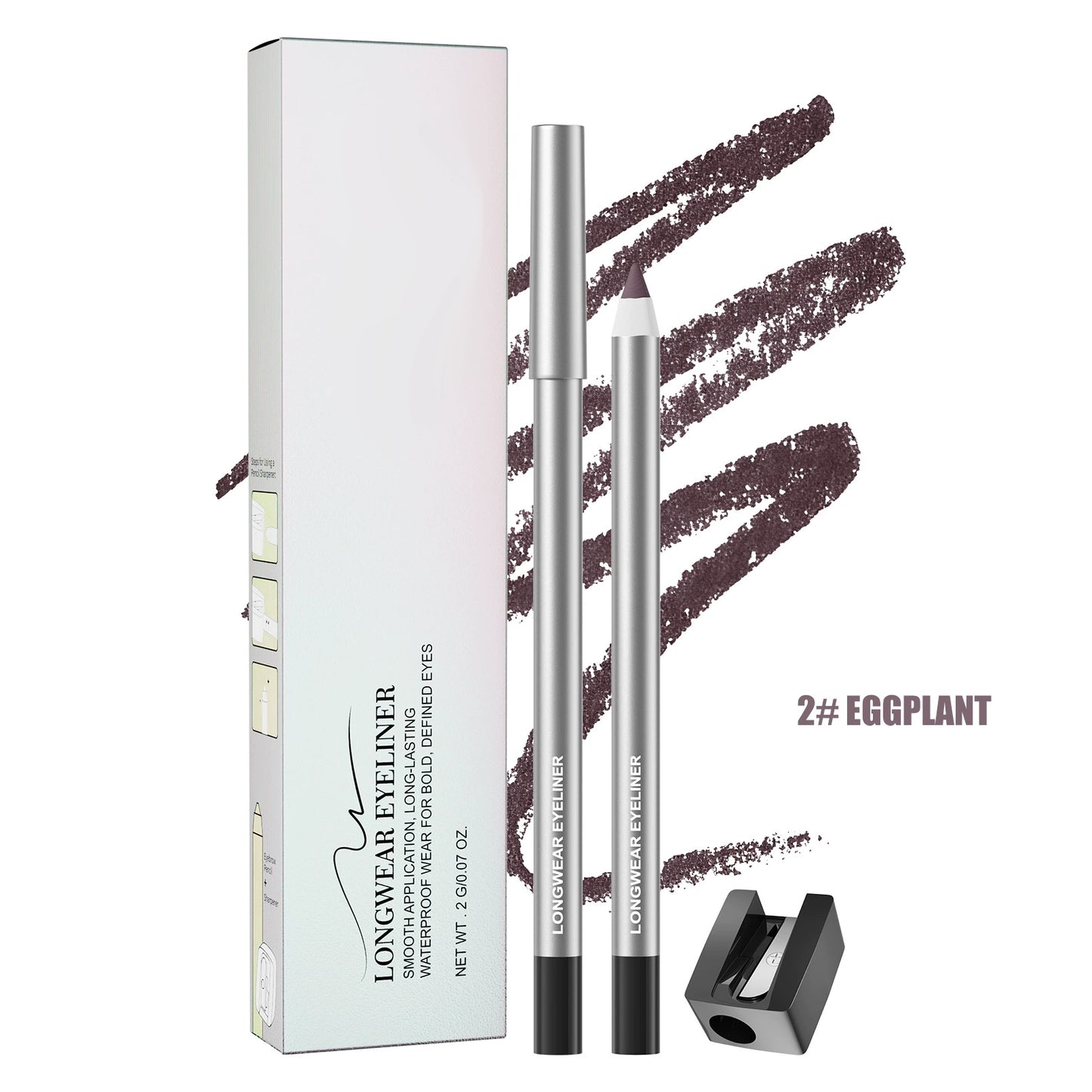 ✨⌚️24HR Waterproof Eyeliner Pencil💄– Smudge-Proof, Long-Lasting & Ultra-Smooth Precision Liner-8CR5