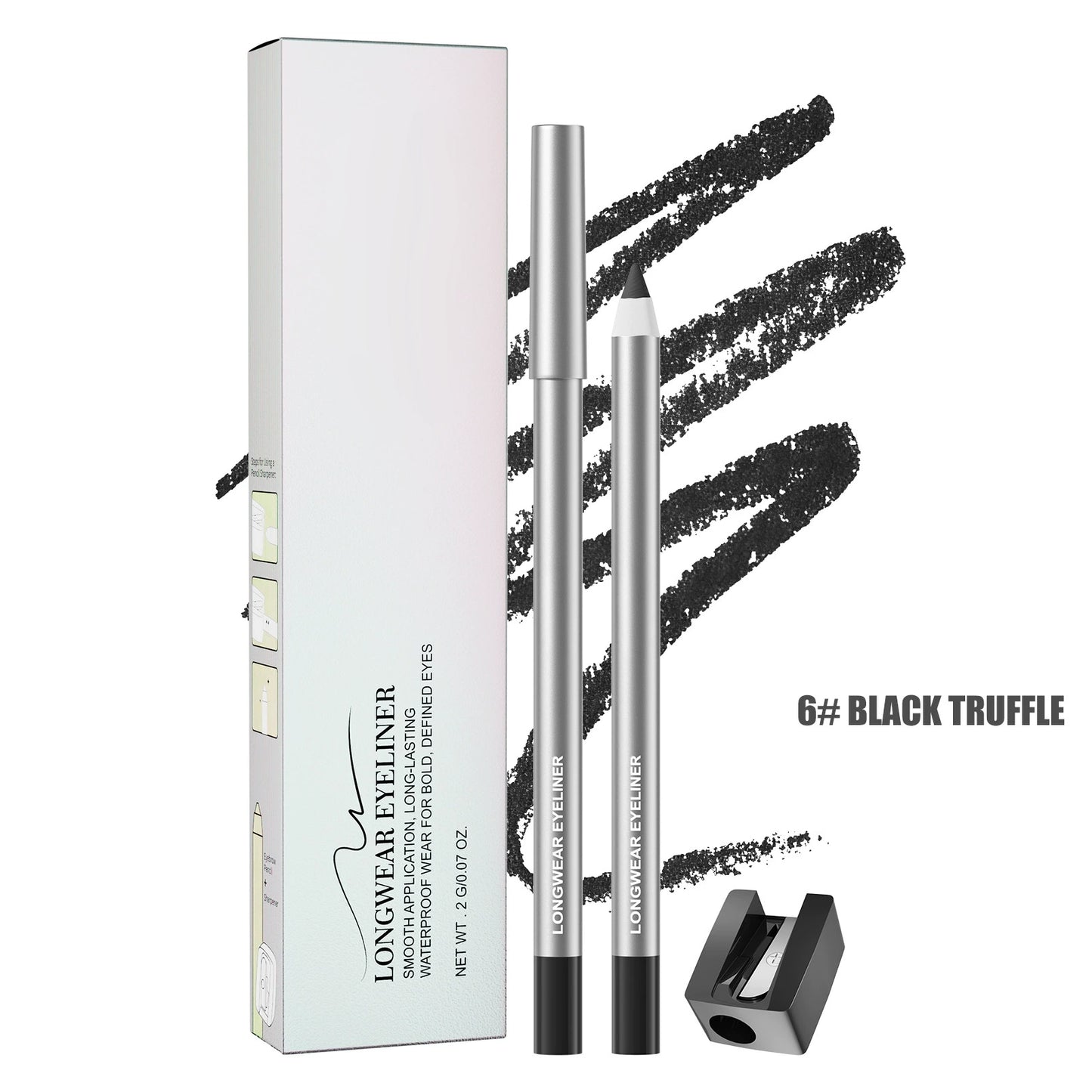 ✨⌚️24HR Waterproof Eyeliner Pencil💄– Smudge-Proof, Long-Lasting & Ultra-Smooth Precision Liner-8CR5
