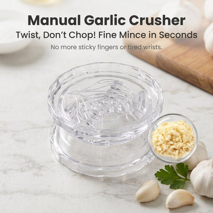 🎁Hot Sale Promotion 49% OFF🔥Manual Garlic Twister & Masher, Multi-Functional Mincer & Grinder for Garlic-8YF7