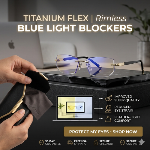 👓✨ Ultra-Lightweight Blue Light Blocking Glasses 🥇 – Reduce Eye Strain & Protect Your Vision All Day-8CR5