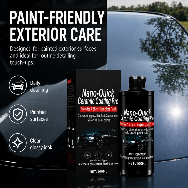 🚗✨ Nano Ceramic Coating Agent 🥇 – High-Gloss Hydrophobic Protection for a Mirror-Like Car Shine-8CR5